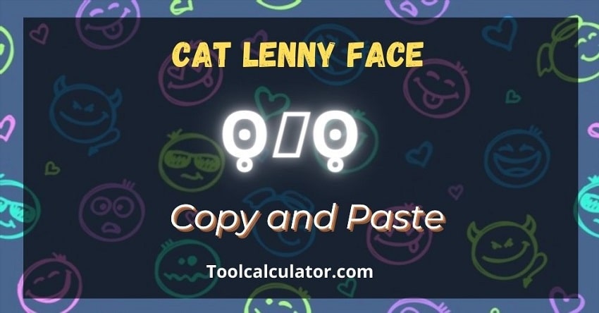 Cat Lenny Face
