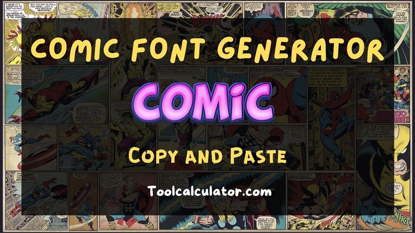 Comic sans Font Generator