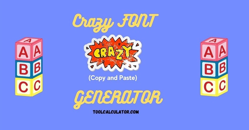 Crazy Font Generator