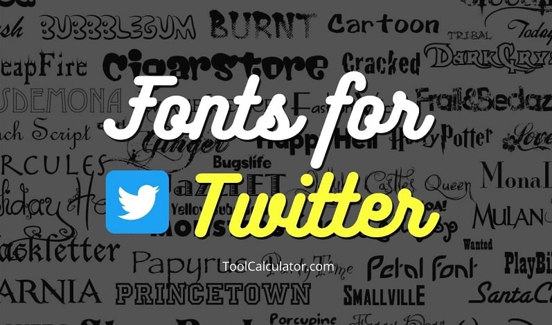 Fonts-for-Twitter