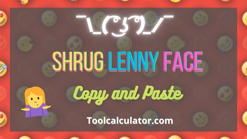 Shrug Lenny Face (𝒞ℴ𝓅𝓎 Ⓐⓝⓓ 𝒫𝒶𝓈𝓉ℯ)