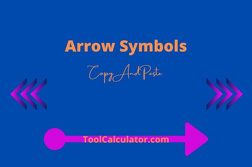Arrow Symbols (Copy & Paste)