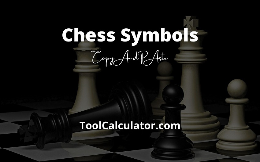 Chess Symbols( Copy & Paste ) (Copy & Paste)