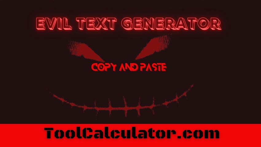 evil text generator