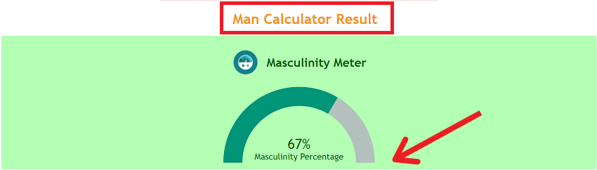 Man Calculator Masculinity