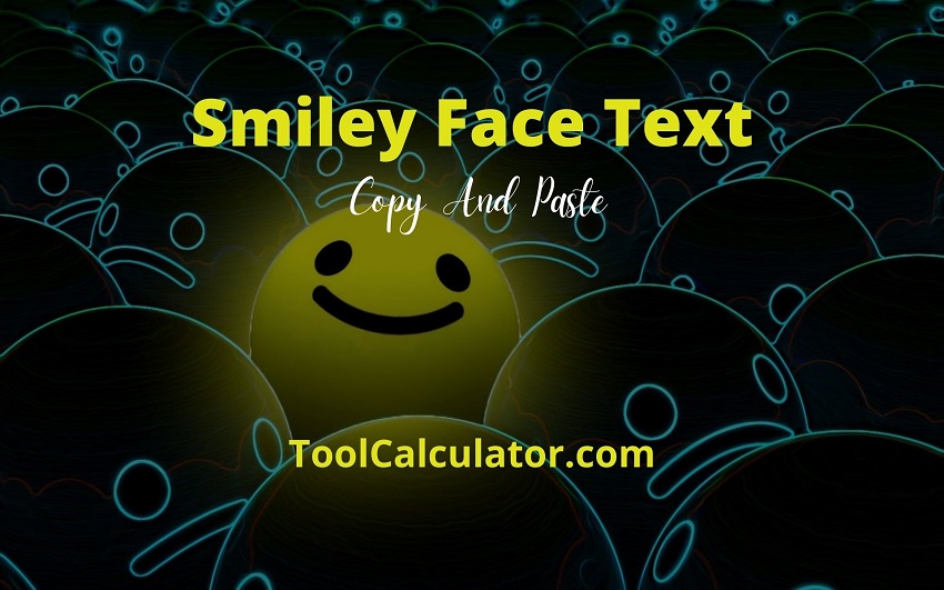 Smiley Face Text (Copy & Paste)