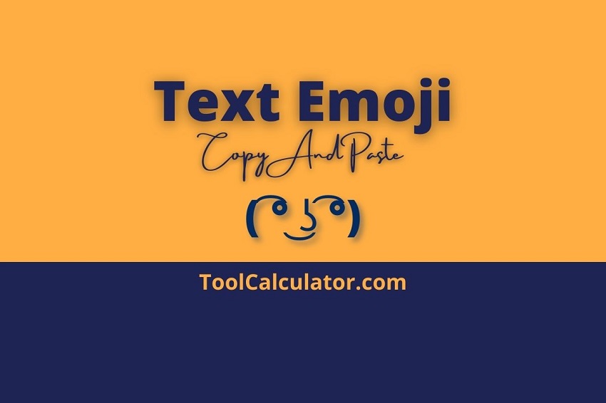 Text Emoji (Copy & Paste)