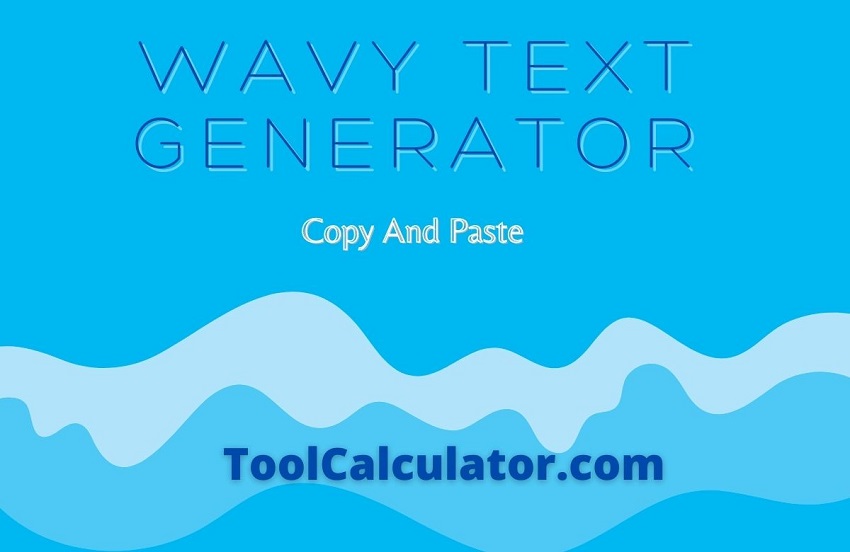 wavy text generator