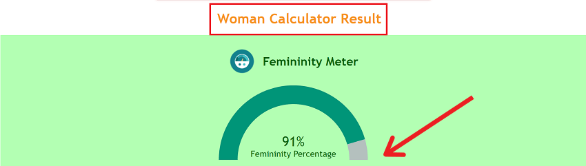 Woman calculator Femininity